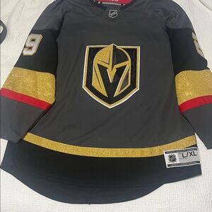 NHL Black and Gold Jersey